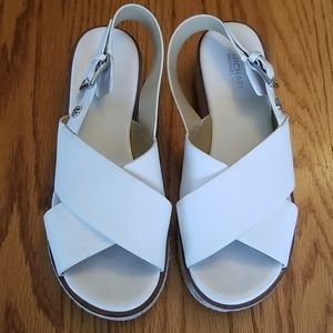 Wedge platform sandals